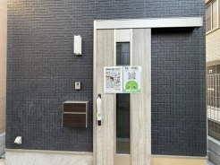 スマートキー対応玄関サッシ